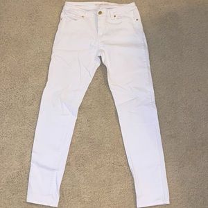 Micheal Kors White skinny jeans